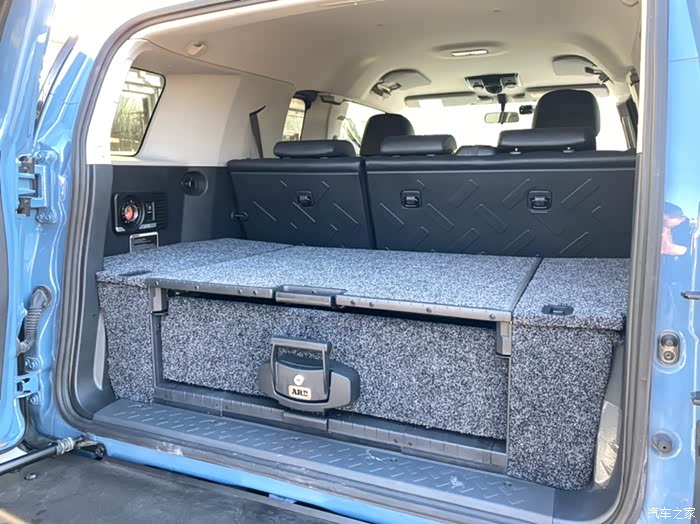 风雨同舟的玩物记丰田fj酷路泽小穿越改装