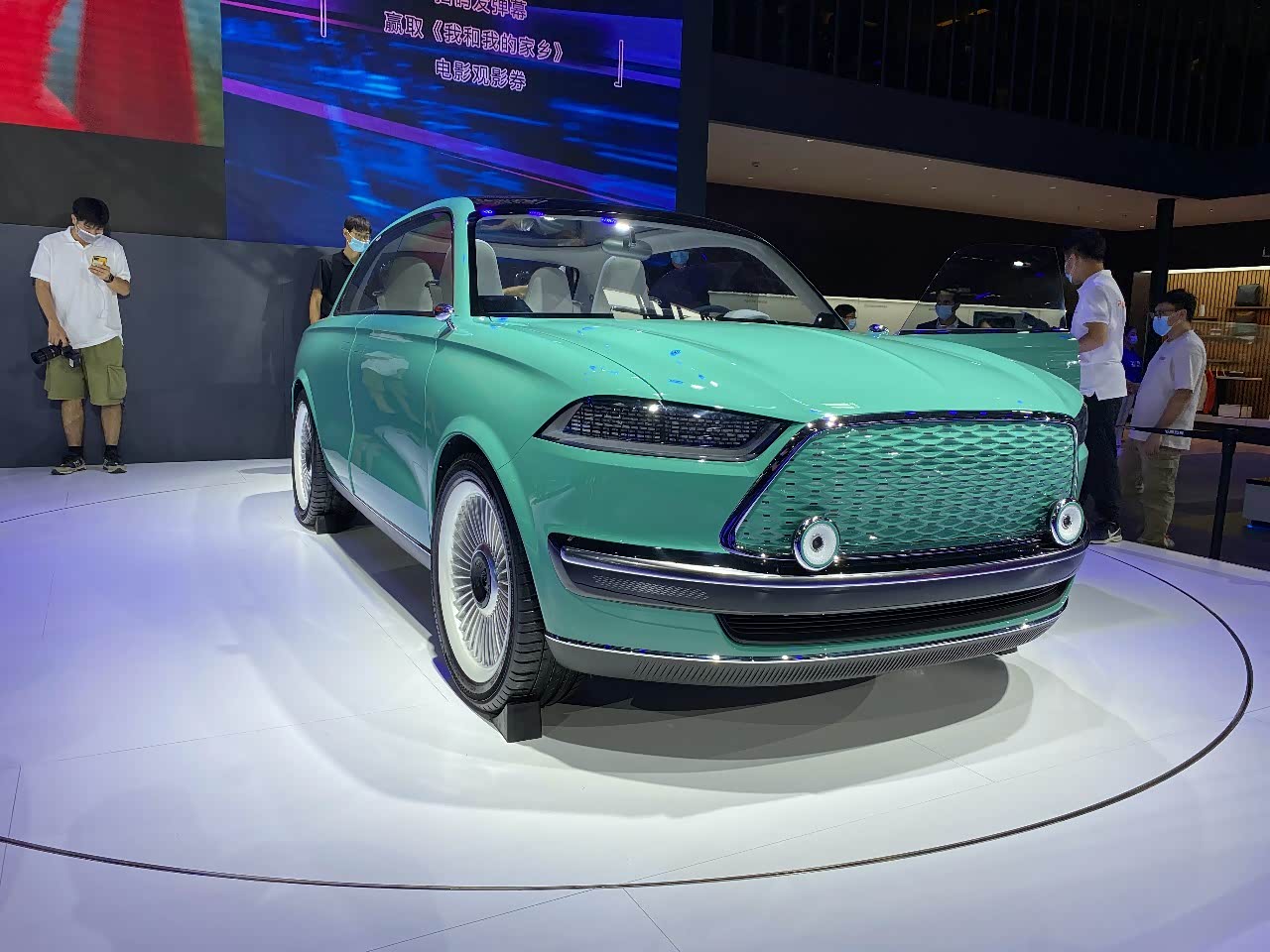 长城复古概念轿车这外观能接受么