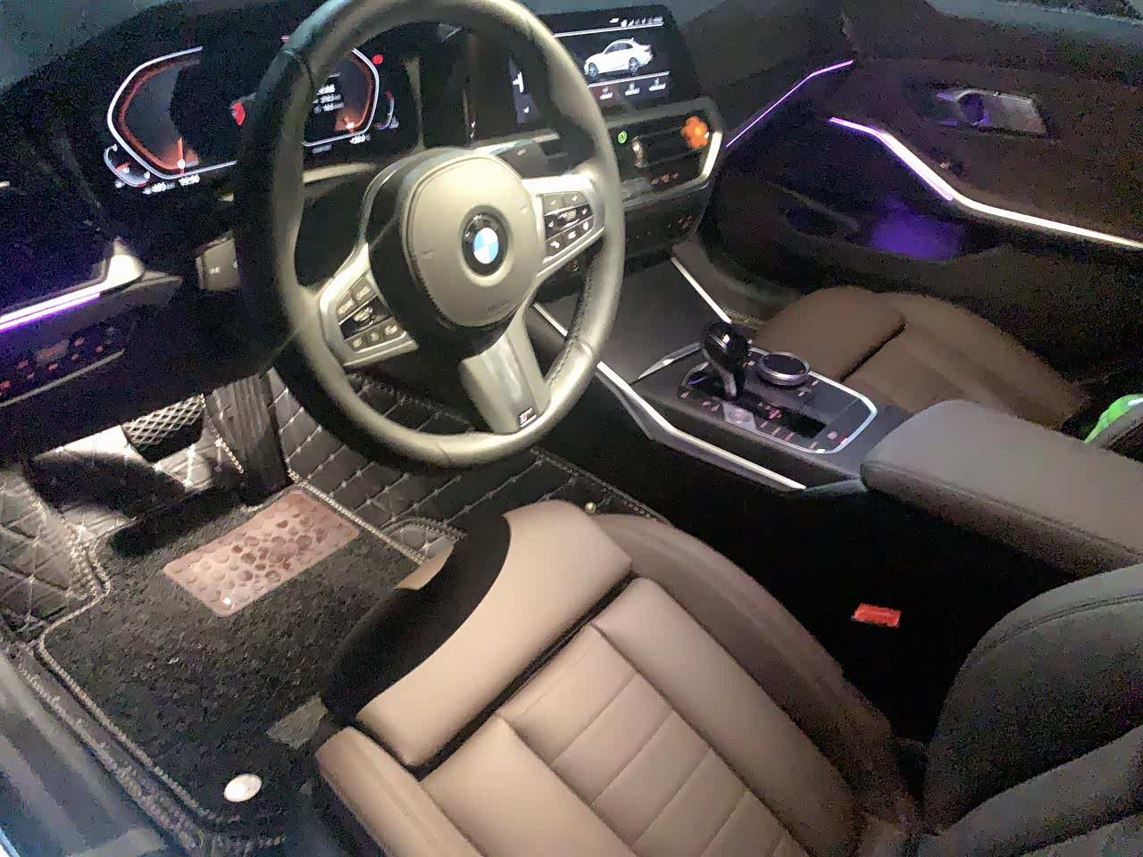 【图】l形的尾灯,夜晚点亮效果极佳_宝马3系论坛_汽车之家论坛