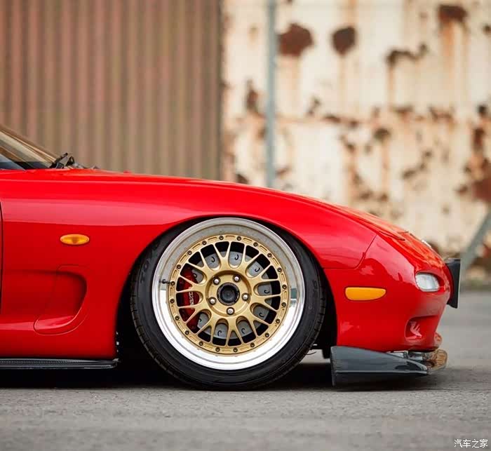 马自达rx7改装,翻灯太帅了