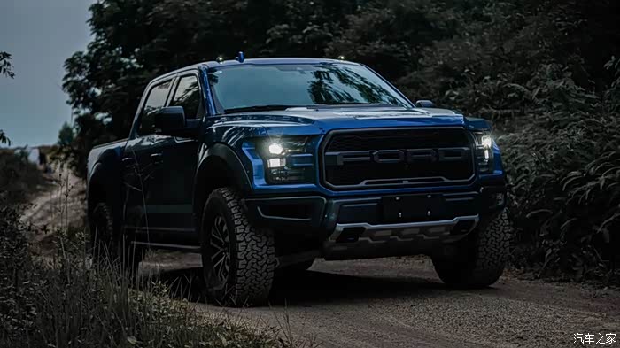 f150 raptor 提车作业大片~【雷霆蓝】夜拍