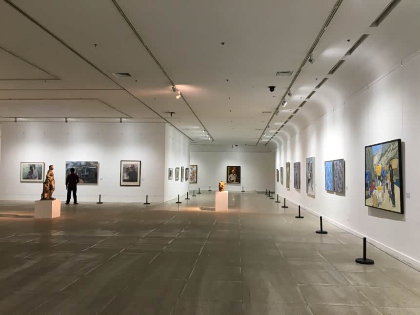 省美术馆里看画展2019年百人美术作品展