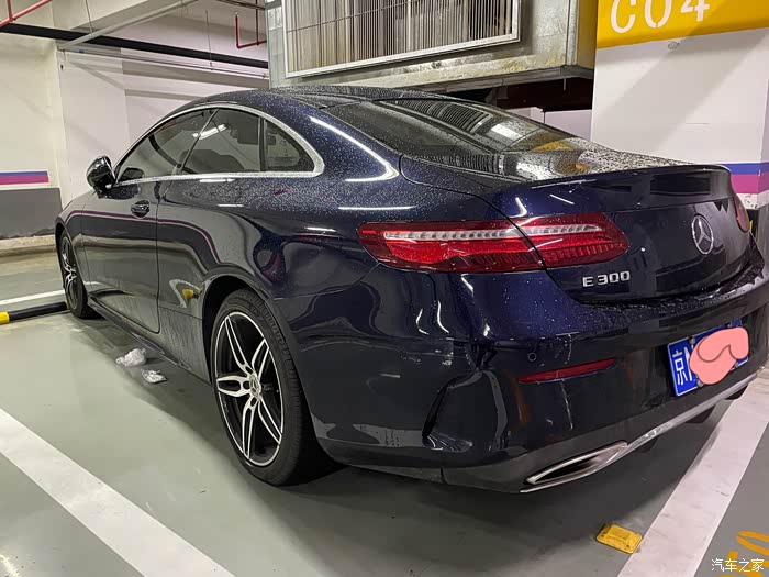 【图】出18款e300coupe游艇蓝_奔驰e级论坛_汽车之家论坛