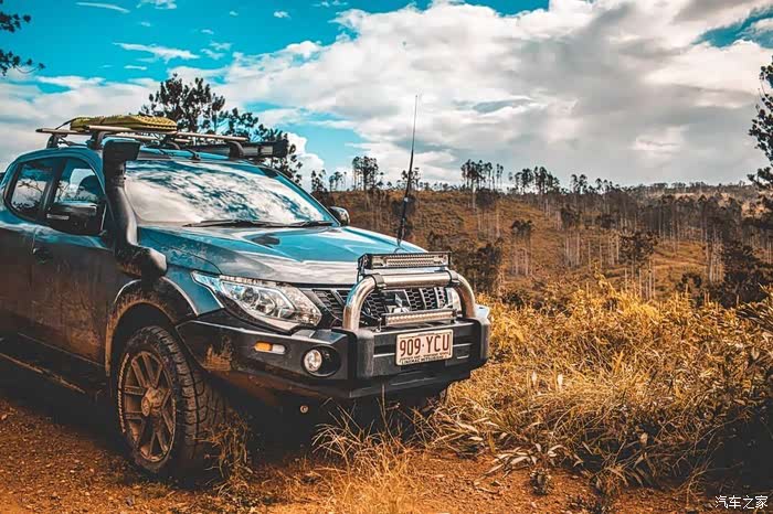 三菱l200改装案例一组还是有点可惜没引进国内的