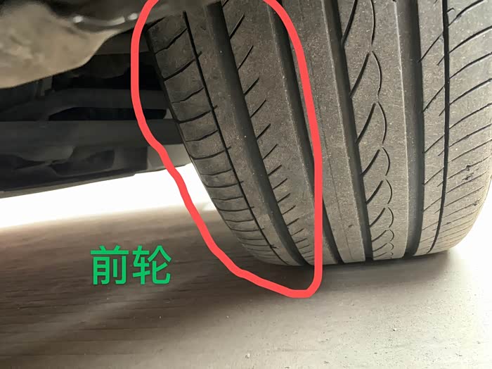 【图】十代思域后轮吃胎_思域论坛_汽车之家论坛