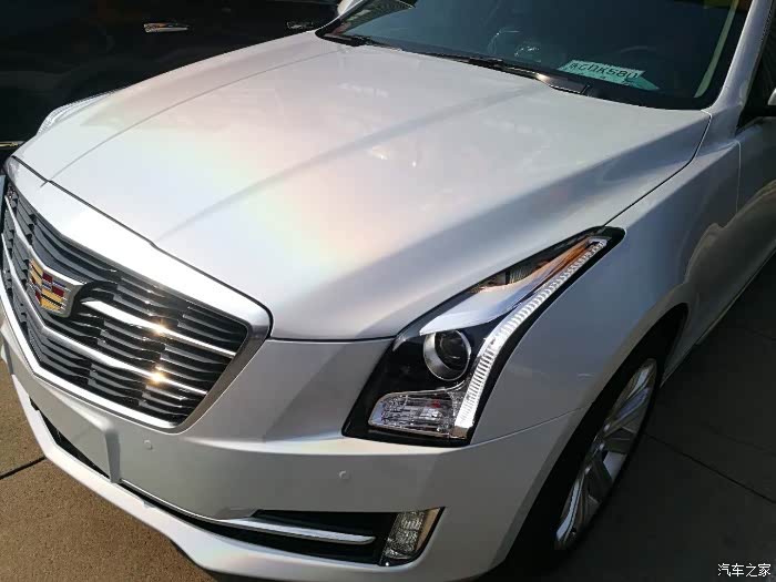 白色膜的图片,电光,磨砂都可以_凯迪拉克ats/ats-l论坛_汽车之家论坛