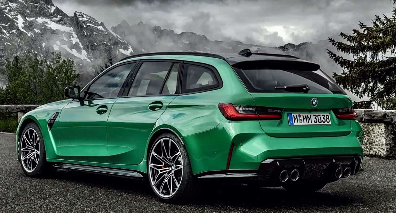 这是即将面世的宝马m3旅行车,10种颜色任君选择