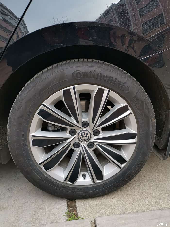 【图】出个人19款帕沙特4个17寸轮毂_帕萨特论坛_汽车之家论坛