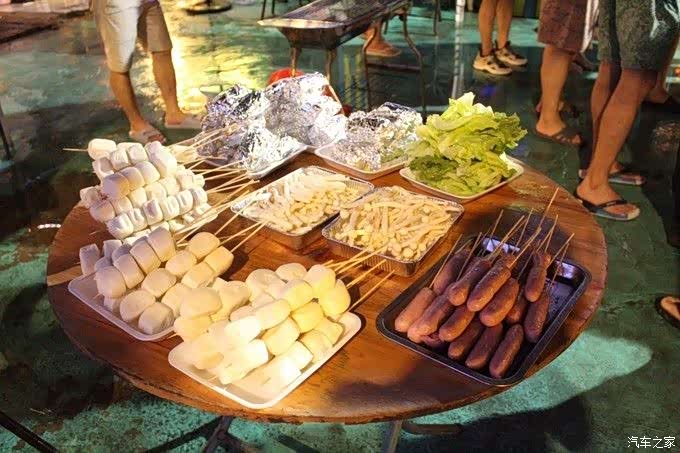 哈弗车友会西冲海滩烧烤