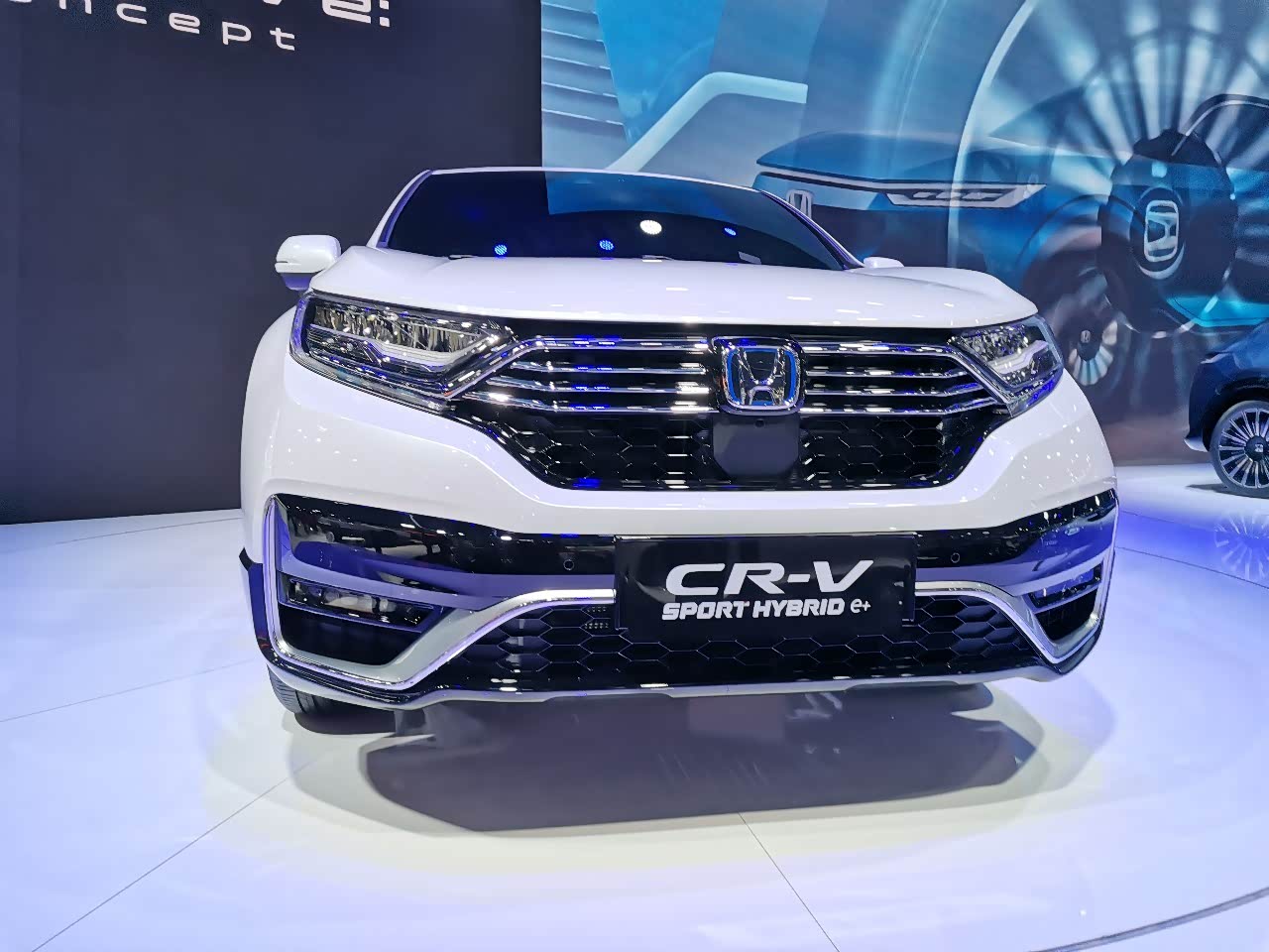 东风本田crv phev 只能远观了,细品