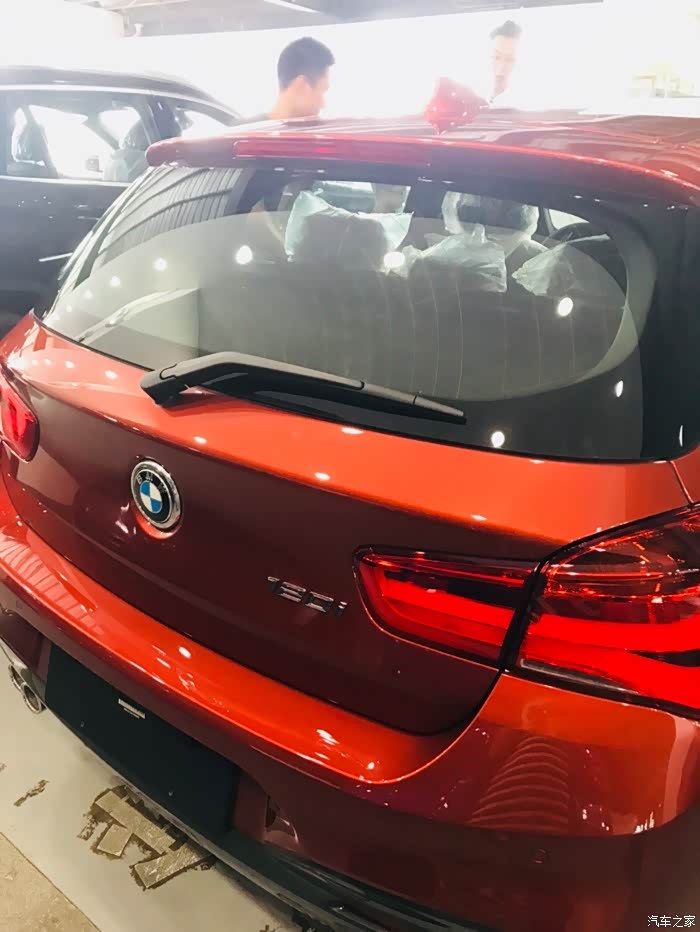 【图】120im落日橙终于提车了_宝马1系论坛_汽车之家论坛