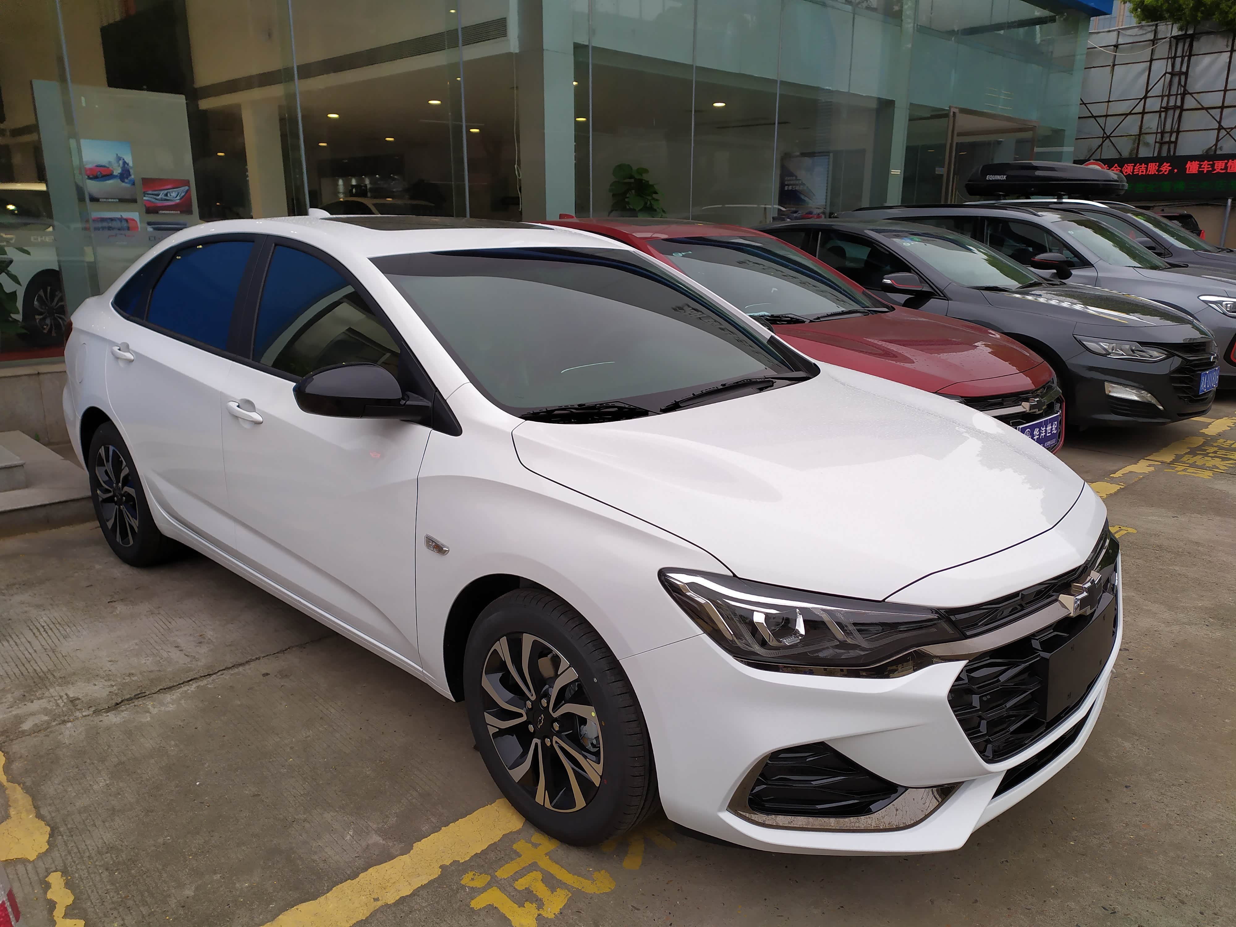 科鲁泽rs330t继续提车了天真白