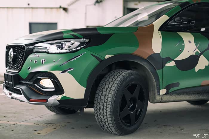 【拍媳妇和爱车】hs迷彩涂装致敬军人梦