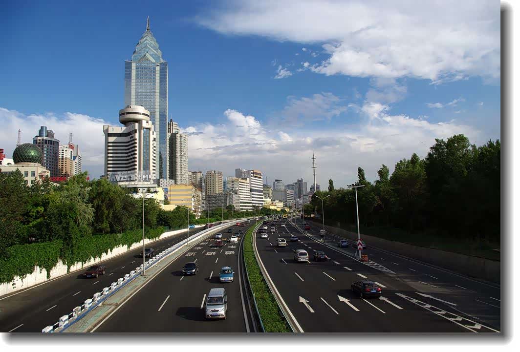 印象乌鲁木齐百里长河第一桥西大桥