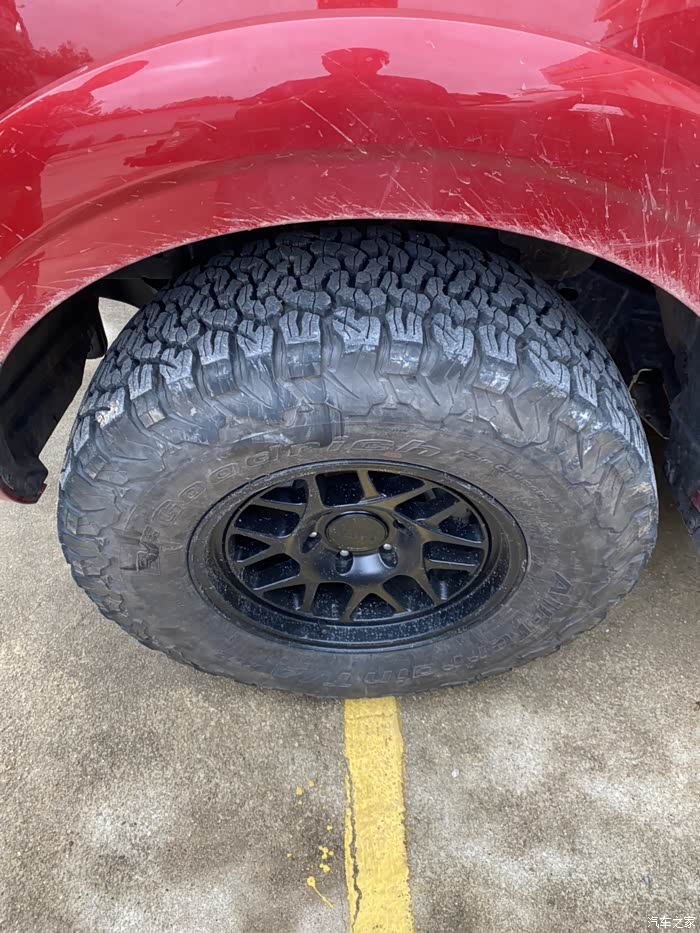 长城炮改装  285轮胎