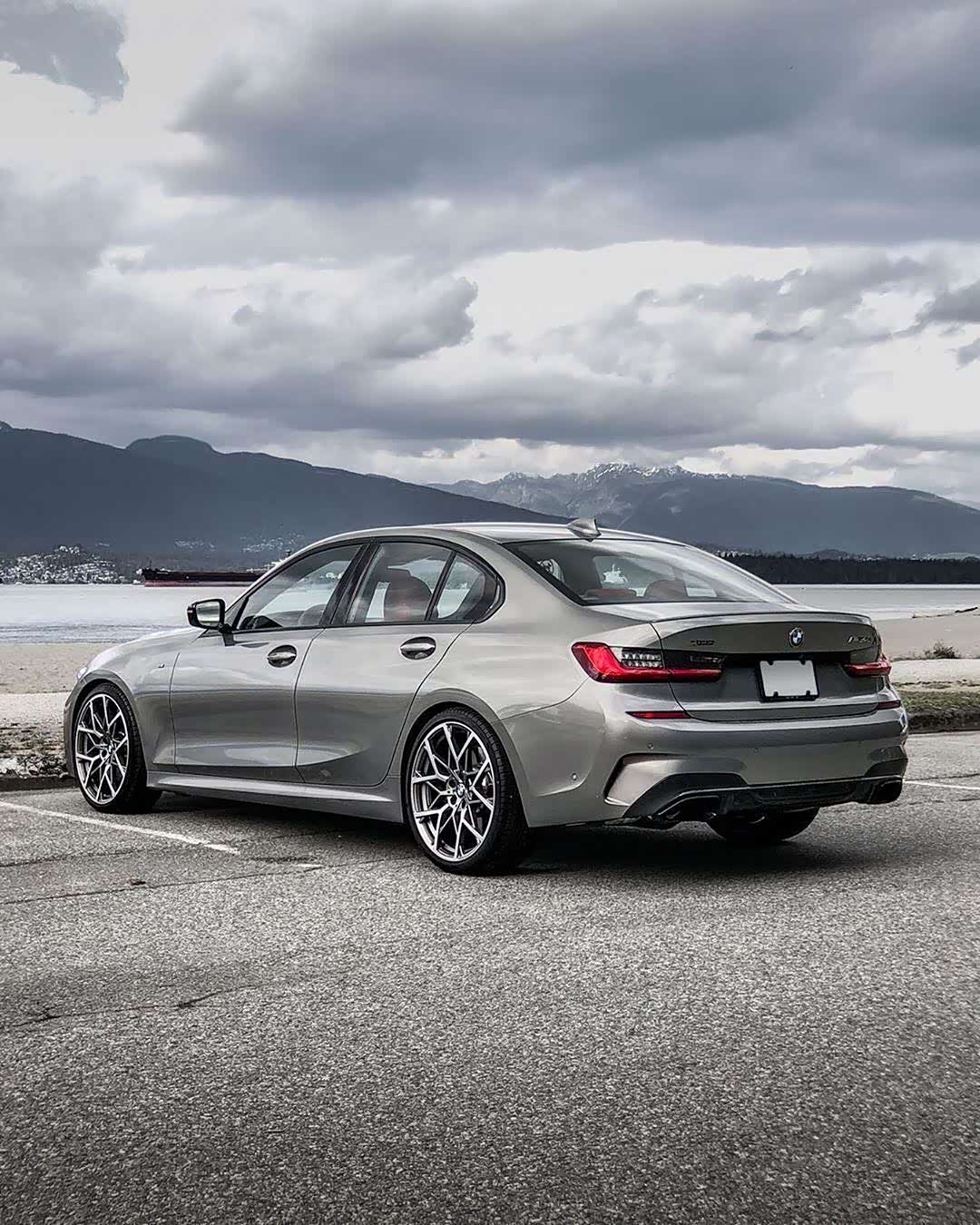 宝马m340im个性化定制oxidegrey灰车漆