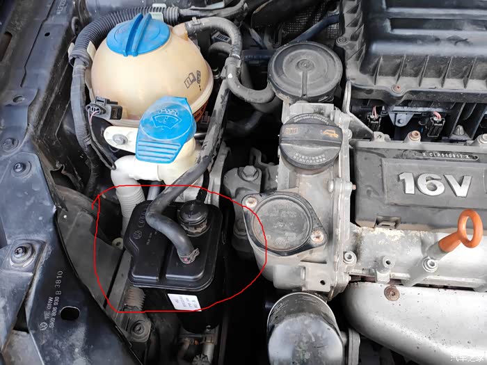 自己动手为高6换碳罐和碳罐电磁阀