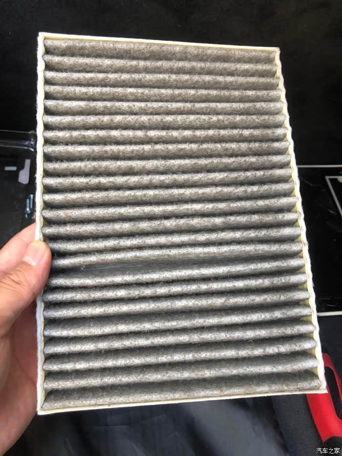 自己给宝马525换个空调滤芯