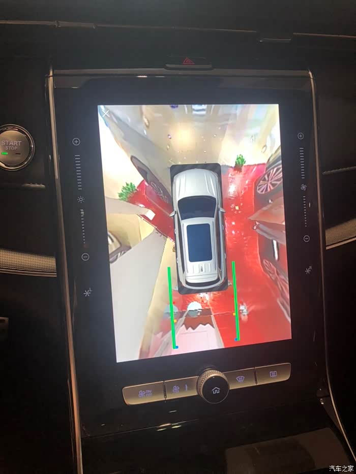 看一下3d版的倒车影像!