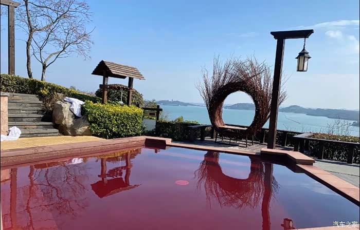 自驾荣威rx5max打卡天目湖涵田半山温泉