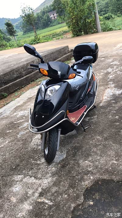 提豪爵悦星125t-9d,老年代步之选