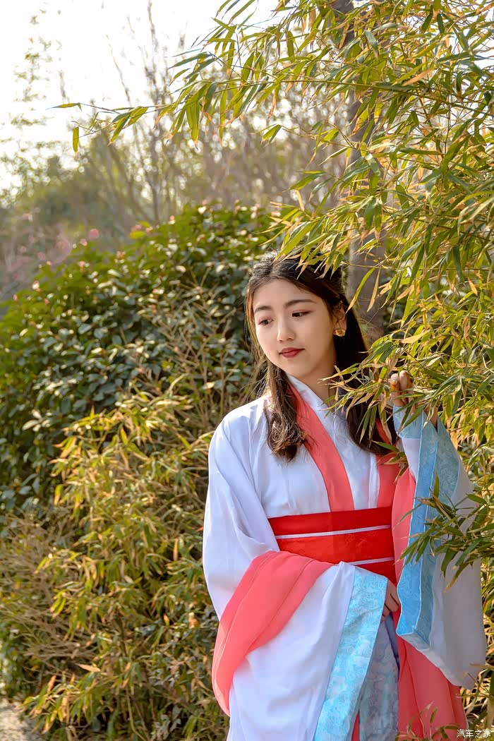 大美河南踏春月带你到古都开封看绝色美女缤纷花海