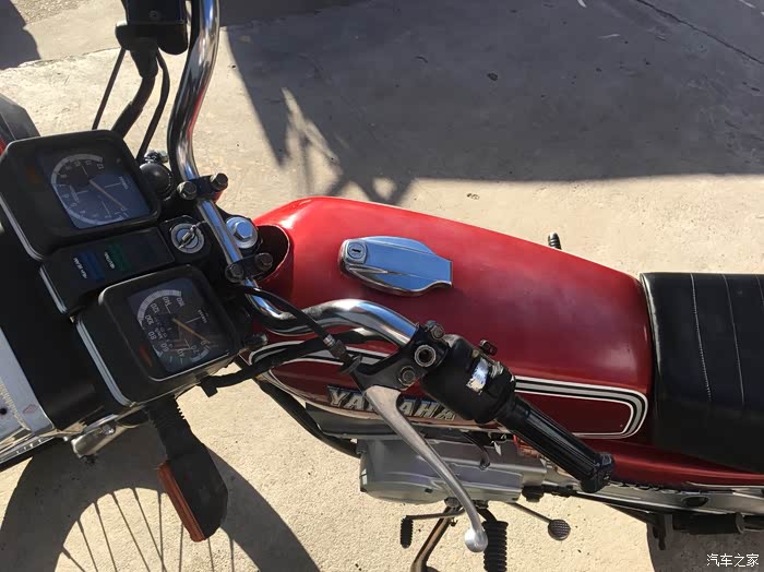 晒晒俺收藏的老车1989年雅马哈rx125