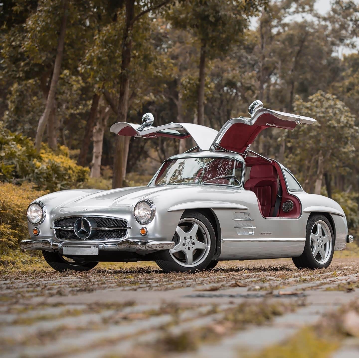 奔驰300sl 太漂亮啦!