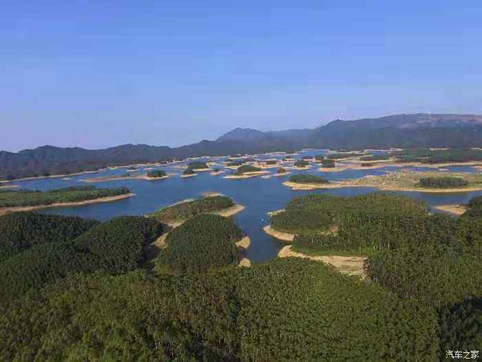 航拍廣東千島湖——台山大隆洞水庫.