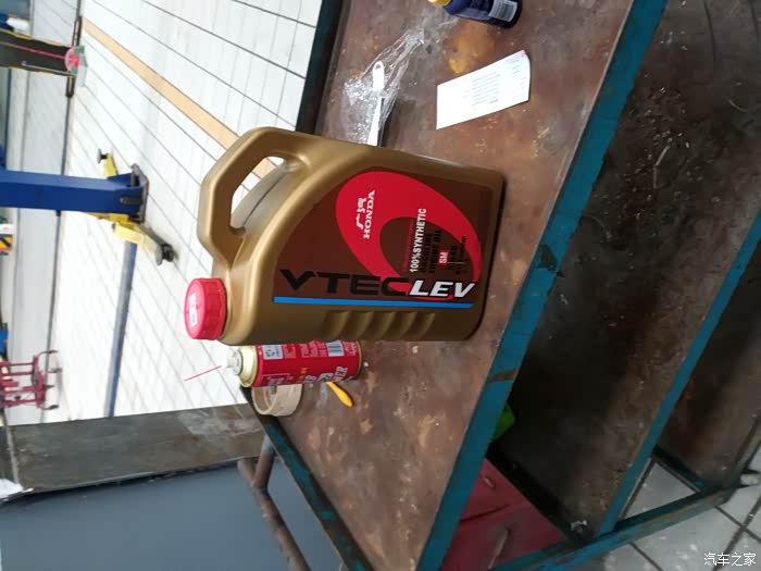 昨天刚好做的保养,4s店金桶