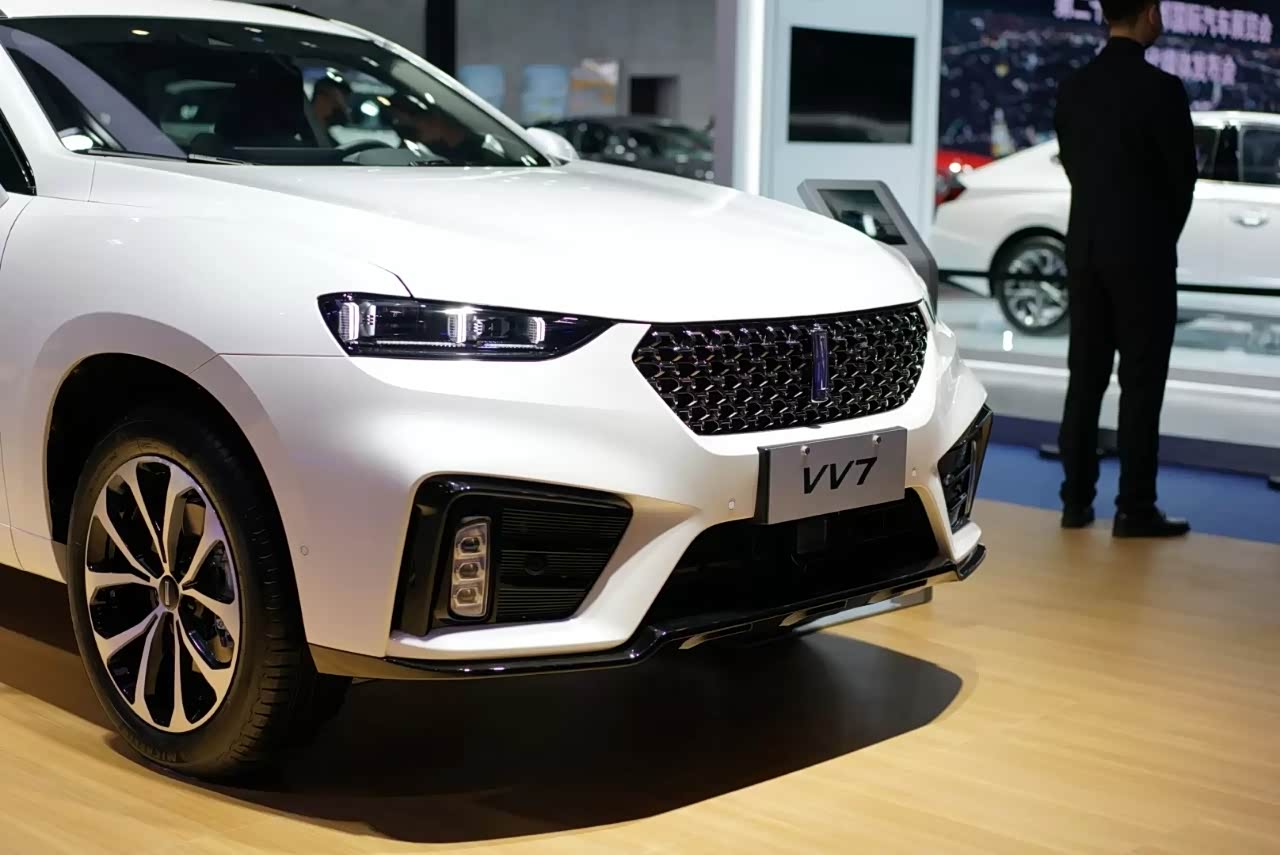 2020成都车展现场拍一下魏派vv7