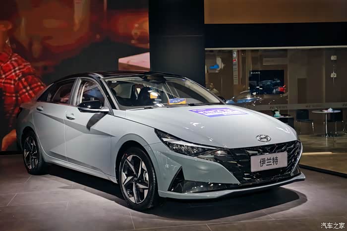 杭州西博车展上遇见第七代伊兰特