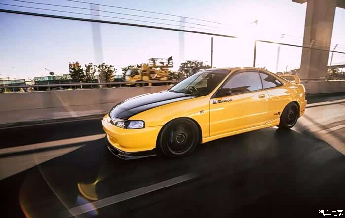 spoon味十足的本田integra typer dc2