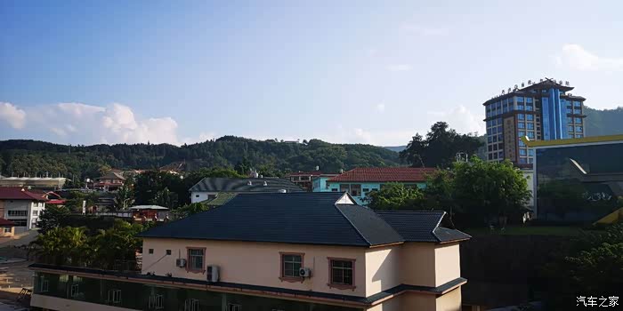 缅甸佤邦邦康市一角.