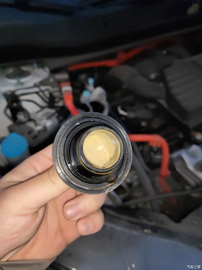 2017 混动crv机油乳化