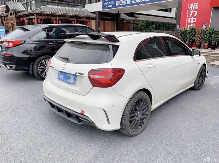 奔驰a180改装a45作业