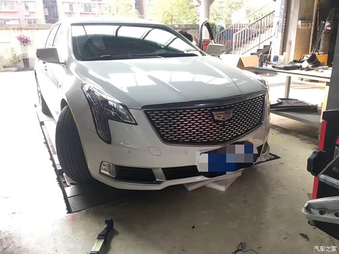 【图】换了个中网,感觉还行.不折腾了_凯迪拉克xts论坛_汽车之家论坛