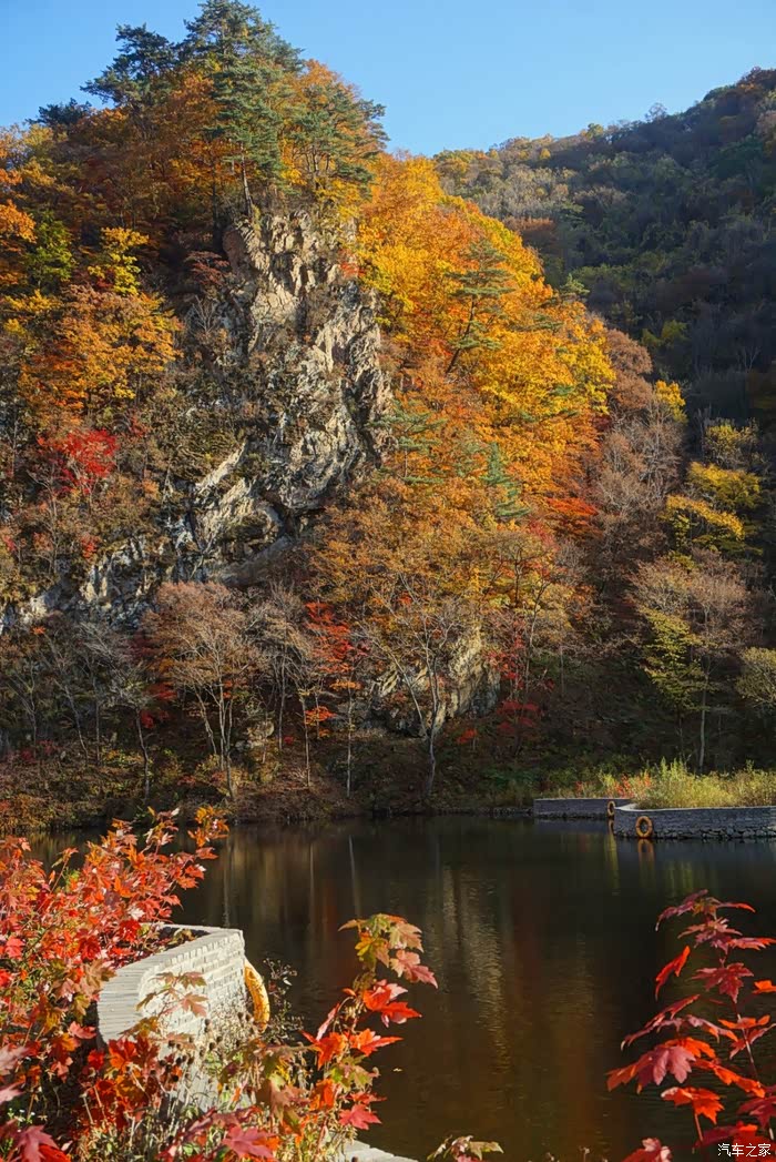 本溪大石湖老边沟迷人的红叶美景开心二日游