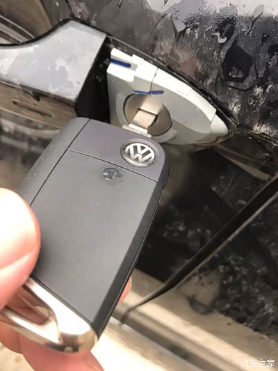 钥匙没电了!咋办呢?学了一招!_途昂x论坛_手机汽车之家