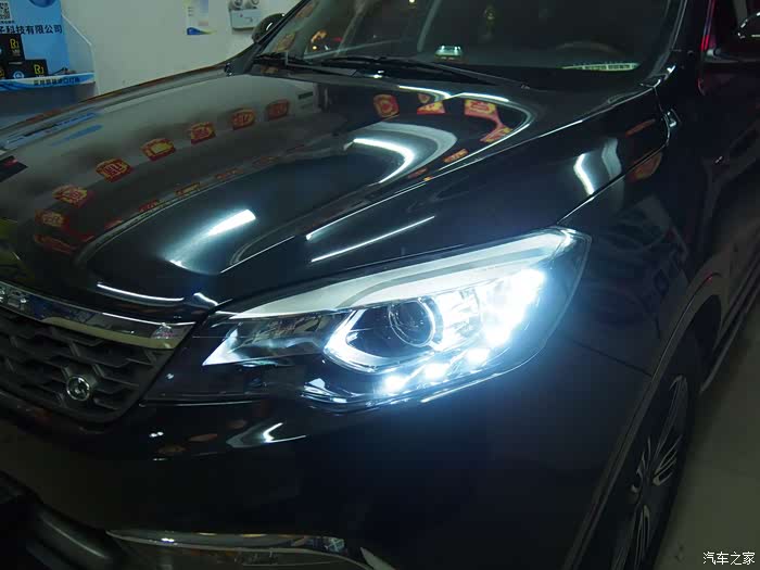 发个简单的作业猎豹cs10升级大灯led双光透镜