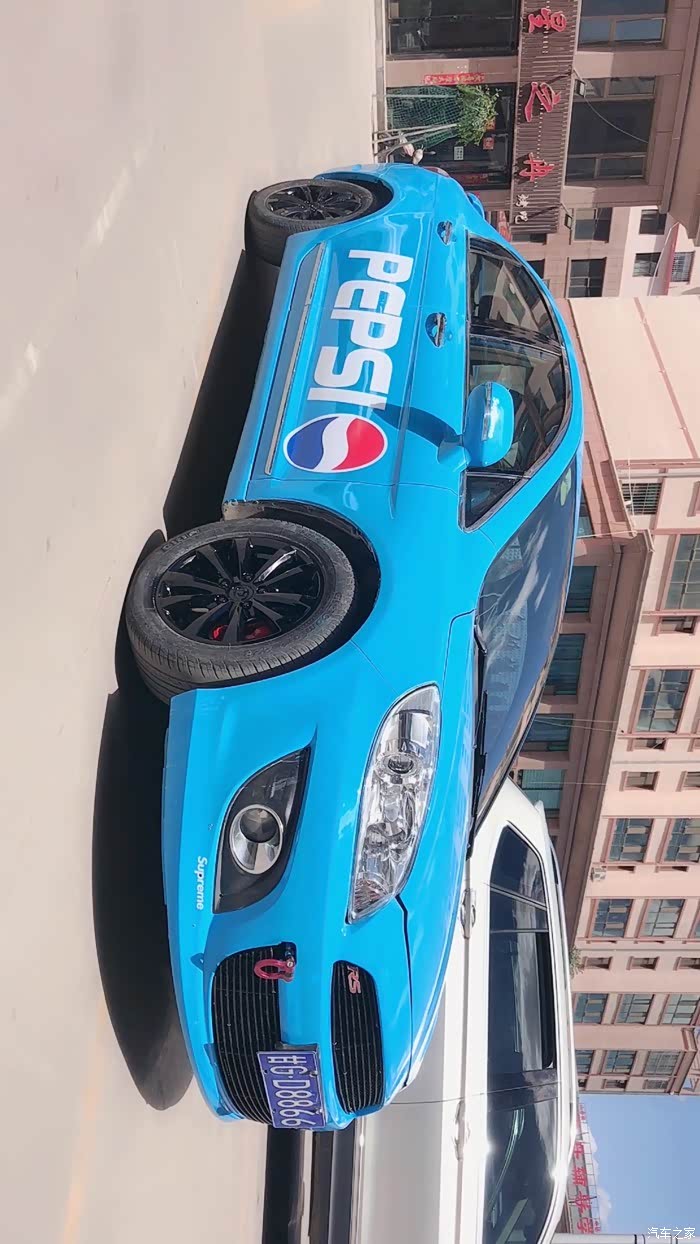 【图】腾翼c50改色 骚蓝_长城c50论坛_汽车之家论坛