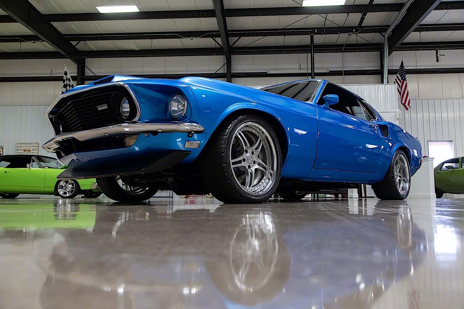 1969年福特野马ford mustang 古朴而优雅.