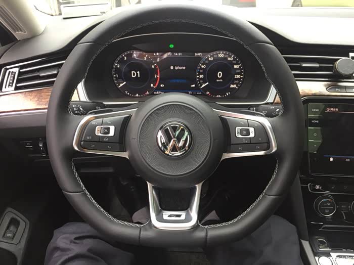 b8迈腾改装rline方向盘