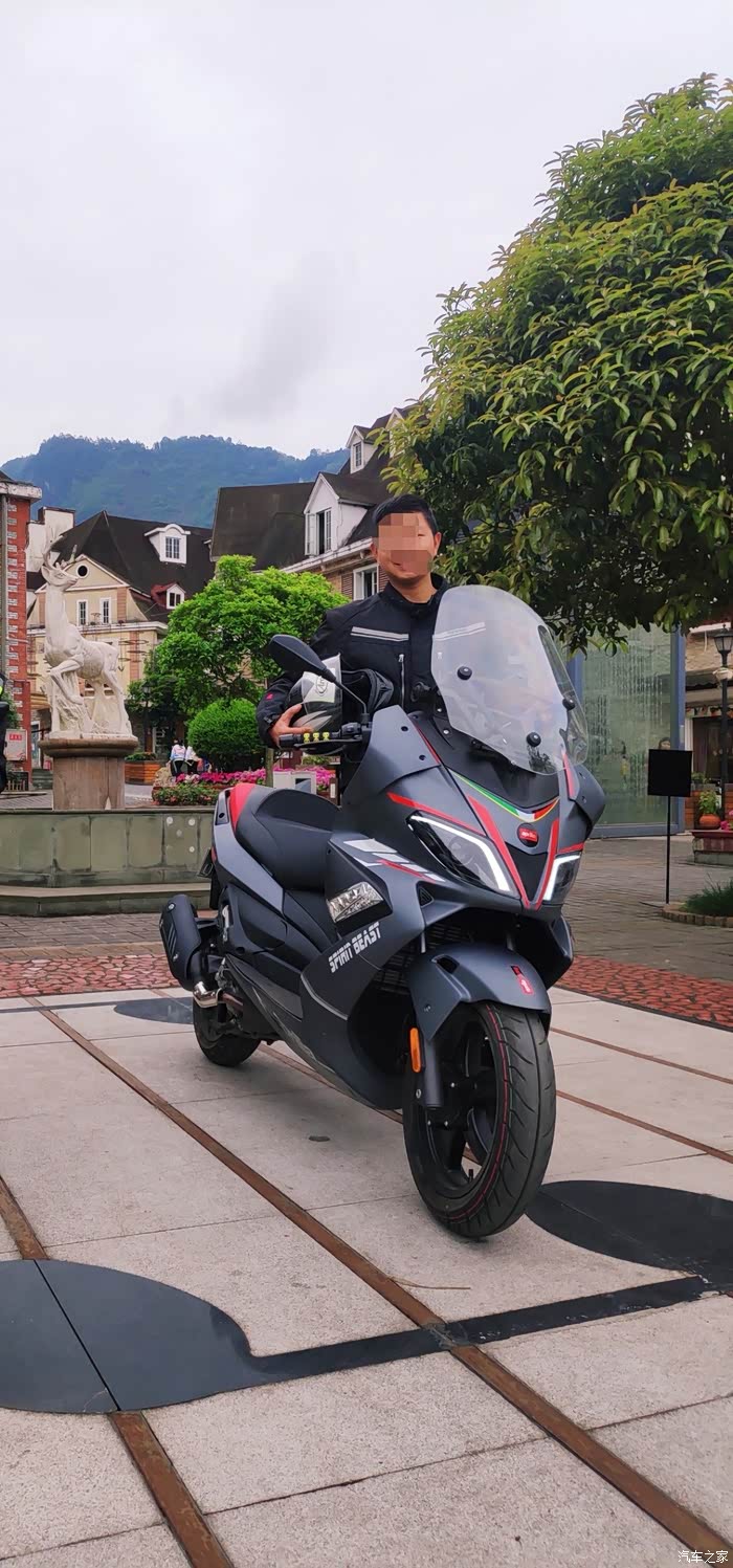 【图】我骑行我快乐,我的阿普利亚srmax250_摩托车论坛_汽车之家论坛