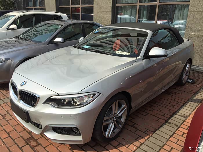 【图】220i 敞篷版,银色,补上开蓬的照片_宝马2系论坛_汽车之家论坛