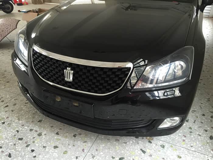 丰田13代皇冠中网改装作业