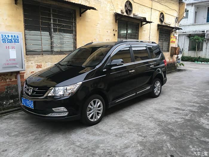 【图】提车回来了,黑色1.5_宝骏730论坛_汽车之家论坛