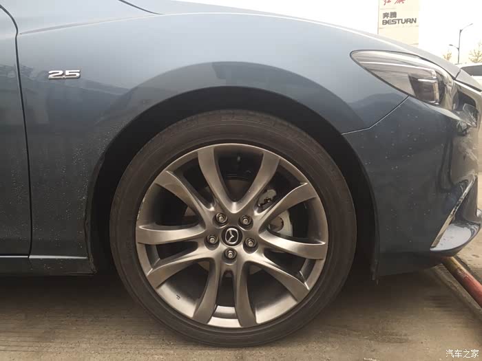 阿特兹2.5运动版迟来的提车作业