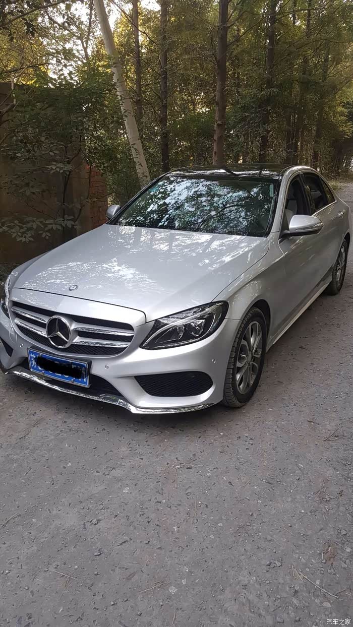 【图】迟来的作业--钯银小c_奔驰c级论坛_汽车之家论坛