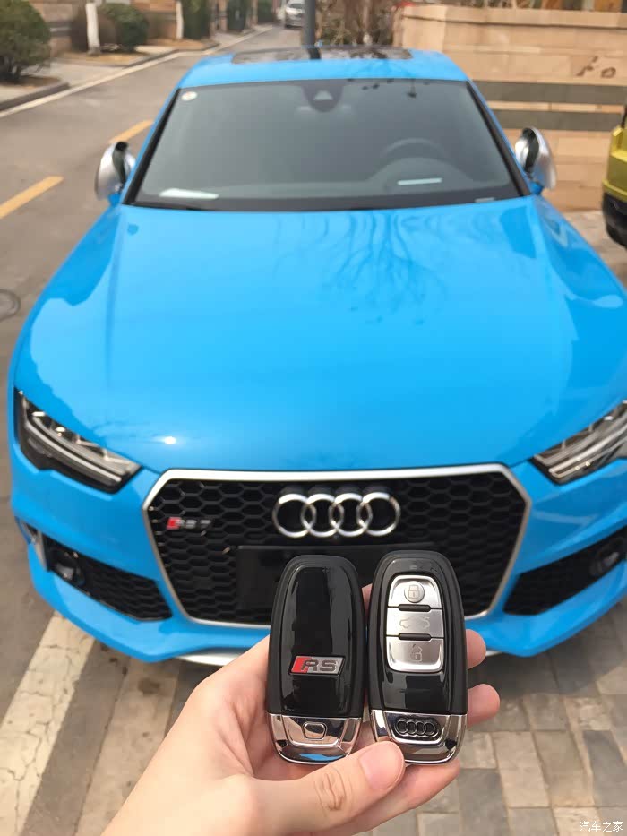 baby blue rs7!下方更新用车感受!_奥迪rs论坛_汽车之家论坛